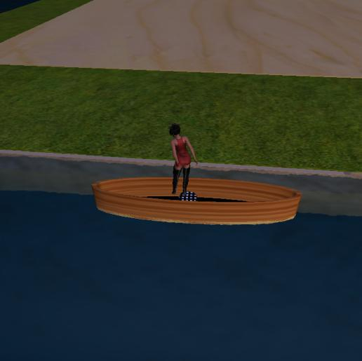 Second Life Marketplace Sab's Simple Canoe